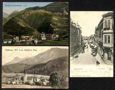 Poststück - Partie AK Tirol (ca.90 Stück) - u.a. Nauders, - Briefmarken und Ansichtskarten