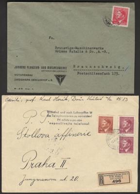 Poststück - Reichh. Partie Belege meist Altvater ab Österr. Vorphil. mit vielen ungew. Sammlerbelegen, - Stamps and postcards