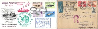 Poststück - Russland - Partie Poststücke ca. 1960/1990, - Briefmarken und Ansichtskarten