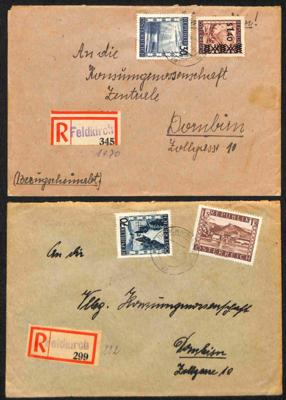 Poststück - Vorarlberg November 1947/ Anfang - Briefmarken und Ansichtskarten