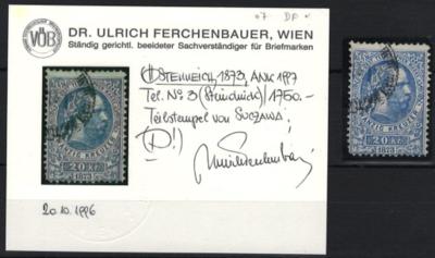 .Briefstück - Österr. - Telegrafenmarke - Briefmarken und Ansichtskarten