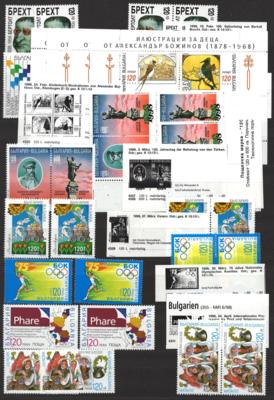 **/Briefstück - Partie div. Europa u.a. mit modernem Rußland, - Stamps and postcards