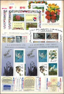 **/*/Briefstück - Reichh. Partie Frankreich ab 1849 mit Schwerpunkt auf modernere Ausg., - Briefmarken und Ansichtskarten