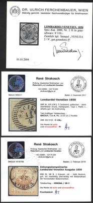 .Briefstück - Sammlung Lombardei, - Známky a pohlednice