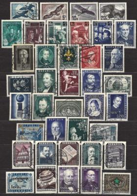 .Briefstück - Sammlung Österr. 1945/2008, - Stamps and postcards