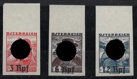 ** - Österr. Nr. (6) a, - Briefmarken und Ansichtskarten