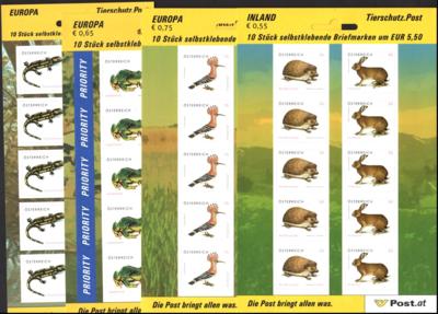 ** - Österr. - Partie EURO - NEUHEITEN (FRANKATURWARE) - alles selbstklebende Marken, - Briefmarken und Ansichtskarten