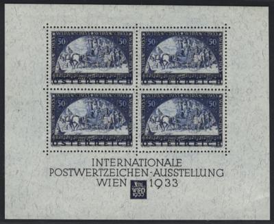 * - Österr. - WIPABLOCK (128,5:103,5:128:104,5), - Briefmarken und Ansichtskarten