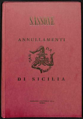 Kl. Partie Philat. Literatur u.a. mit Sassone: "Annulamenti Di Sicilia", - Známky a pohlednice