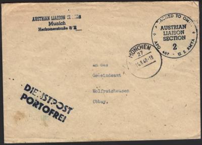 Poststück/gestempelt - Partie POststücke div. Deutschland ab D.Reich, - Briefmarken und Ansichtskarten