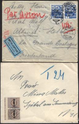 Poststück - Österr., - Stamps and postcards