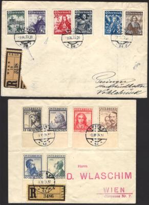 Poststück - Österreich über 300 Belege u.a. frühe FDC 1948/55 Christkindl-Belege, - Stamps and postcards