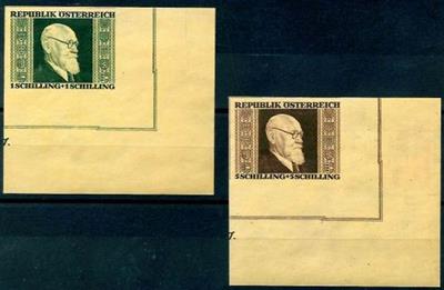 ** - Österreich   ANK Nr. 780 B/83 B (Renner geschnitten), - Stamps