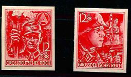 ** - D.Reich Nr. 909U/910U, - Briefmarken