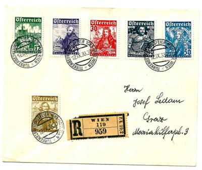 Poststück - Österr. I. Rep., - Stamps