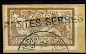 Poststück/Briefstück - Griechenland Corfu: 4 Poststücke und 1 Briefstück aus ca. 1916/1918, - Stamps