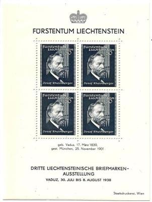 ** - Liechtenstein Block Nr. 3   MI - Stamps