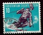 gestempelt - Liechtenstein Nr. 334 I, - Briefmarken