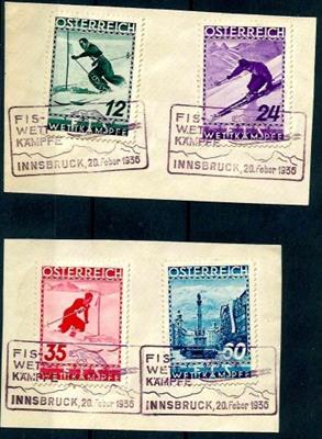 gestempelt - Österreich Nr. 623/26 (FIS - Stamps