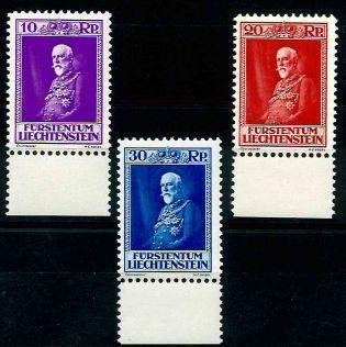 ** - Liechtenstein Nr. 122/24, - Francobolli