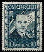 ** - Österreich Nr. 588 (10 S Dollfuß)   ANK - Stamps