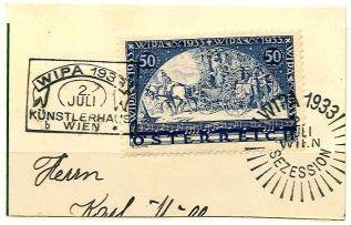 Briefstück - Österr. WIPA - Stamps