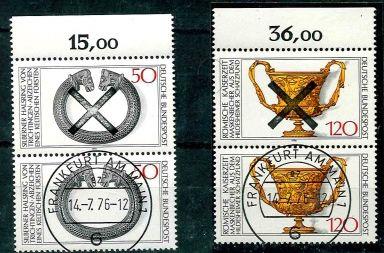 gestempelt - BRD Nr. 897/900, - Briefmarken