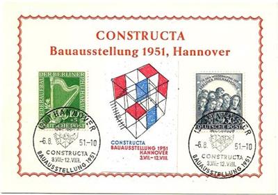 Poststück - Berlin Nr. 72/73 mit Sonderstempel - Známky