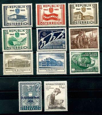 ** - Österr.   ANK Nr. 1021/32, - Stamps