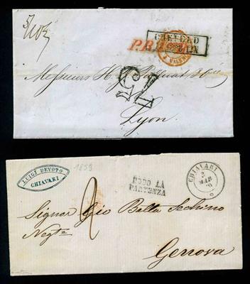 Poststück - Österr. 1852 - 1 Wertbrief von Przemysl nach Troppau, - Stamps
