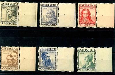 ** - Österreich Nr. 591/96 (Baukünstler), - Stamps