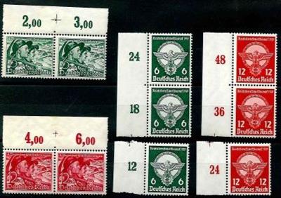 ** - D.Reich 1938, - Briefmarken