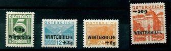 ** - Österreich Nr. 563/66 (WH I), - Stamps