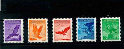 ** - Liechtenstein Nr. 143 y/47 y, - Briefmarken