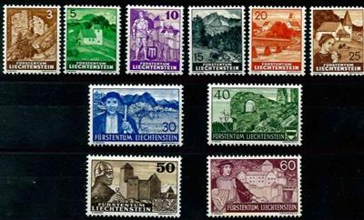 ** - Liechtenstein Nr. 156/69, - Stamps