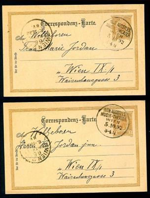 Österr. 1892 zwölf Ganzsachen mit - Stamps