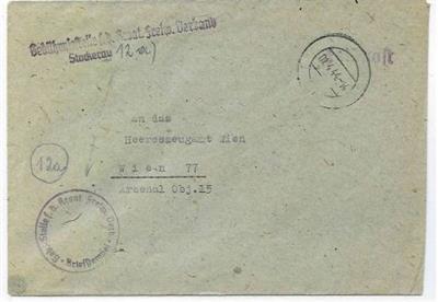 Partie D. Feldpost bis 1945 - nur "Tarnstempel", - Stamps