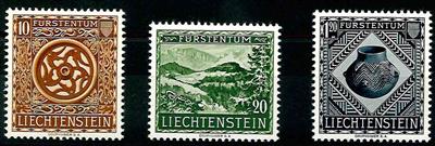 ** - Liechtenstein Nr. 319/21, - Francobolli