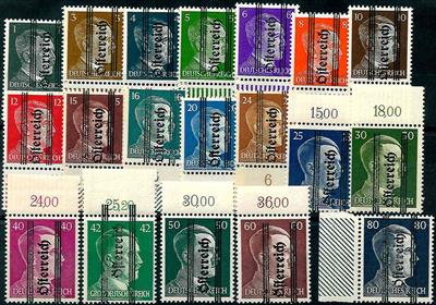 ** - Österr.   ANK Nr. 674/92 (Kl. Grazer Ausgabe), - Stamps