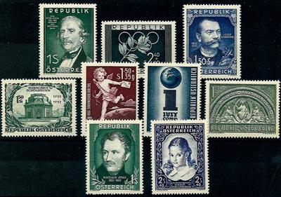 ** - Österr. Jahrgang 1952 kpl., - Stamps