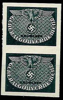 (*) - Gen. Gouv., - Briefmarken