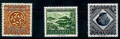 ** - Liechtenstein Nr. 319/21, - Francobolli