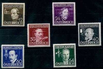 ** - Österreich Nr. 632/37 (Erfinder), - Stamps