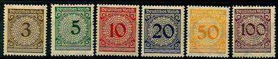 ** - D.Reich Nr. 338/43, - Briefmarken