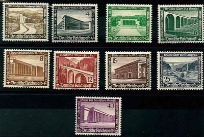 ** - D.Reich Nr. 634/42 (WHW 1936), - Briefmarken