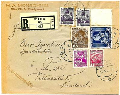 Poststück - Österr. I. Rep. - POSTBETRUG - Briefmarken