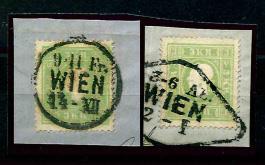 Briefstück - Österreich Nr. 12 a (2), - Briefmarken