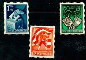 ** - Österr. Kärntner Abst., - Stamps