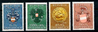 ** - Österreich   ANK Nr. 949/52 (Heimkehrer), - Francobolli