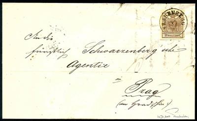 Österr. Ausg. 1850 - Abstempelungen - Briefmarken